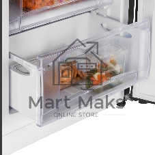 Морозильная камера Nordfrost DF 261 BAP, черный, 111л, 4 ящика