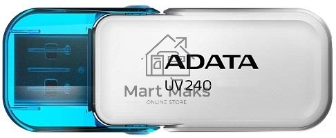 Флешка USB R/W ADATA R/W 32GB ADATA UV240, USB 2.0, белый