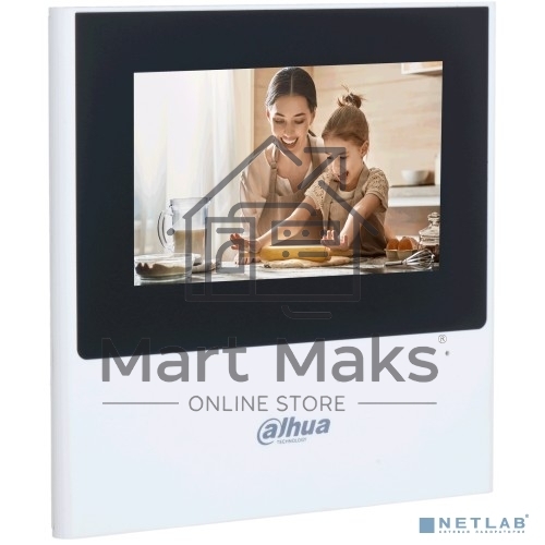 Видеодомофон DAHUA DHI-VTH2611L-WP, Dahua Wi-Fi Indoor Monitor