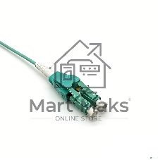 Оптический патчкорд NEOMAX (NMO-LC-LC-MM-3M) LC/UPC-LC/UPC, Uniboot OM4, Multimode, Duplex, 50/125, LSZH, Aqua, 3м