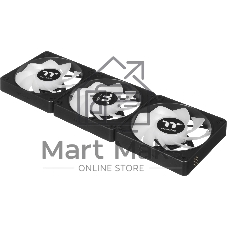 Комплект вентиляторов для корпуса Thermaltake CT120 EX Reverse ARGB Sync (3 шт.) черный, 120 мм, 2000 об/мин, 31.2 дБ, 4 pin