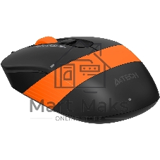 Мышь проводная A4Tech Fstyler FM10S оранжевый, 1600 dpi, USB Type-A, кнопки - 4