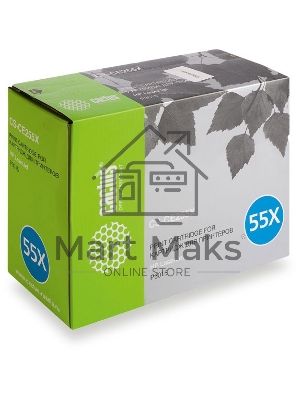 Картридж лазерный CACTUS CS-CE255X/XS черный (12500 стр.) для HP LaserJet P3015