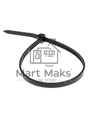 Хомут-стяжка кабельная нейлоновая Rexant 350 x4,8 мм, черная, упаковка 100 шт.