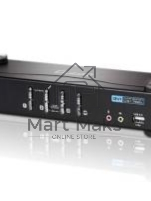 Переключатель ATEN KVM Switch CS1764A-AT-G 4-х портовый USB 2.0 DVI KVMP-переключатель (KVM Switch)
