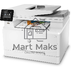 МФУ лазерное HP Color LaserJet Pro M283fdw (7KW75A), A4, цветной, печ. до 21 стр/мин., скан. до 26 стр/мин. (ч/б) 22 стр/мин. (цвет), 600 x 600 dpi (печать) 300x300dpi (скан), USB, RJ-45, Wi-Fi, Air Print, Mopria