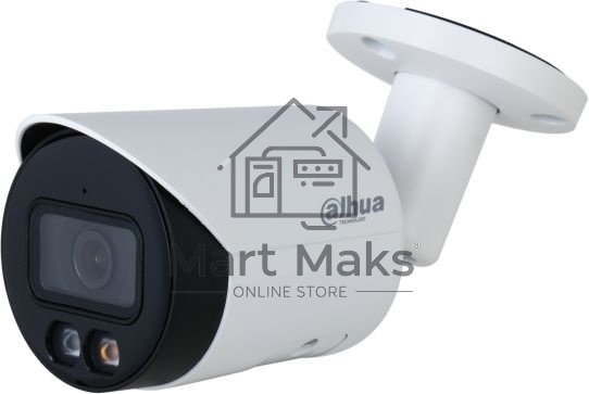 Видеокамера Dahua DH-IPC-HFW2449SP-S-IL-0280B уличная цилиндрическая IP-видеокамера 4Мп 1/2.7” CMOS объектив 2.8мм