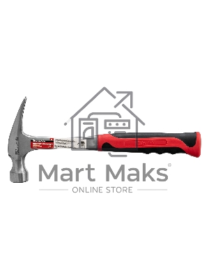 Молоток Matrix гвоздодер 570 г цельнометаллический двухкомпонентная рукоятка