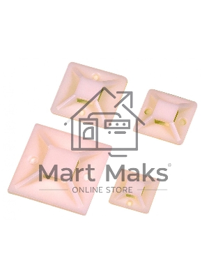 База монтажная самоклеющаяся Lanmaster TWT-CV-ATM30 (уп.100шт) белый База монтажная самоклеющаяся Lanmaster TWT-CV-ATM30 (уп.100шт) белый