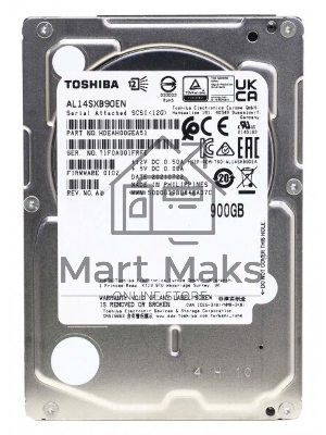 Жесткий диск HDD Toshiba SAS 12Gbit/s 900Gb 2.5