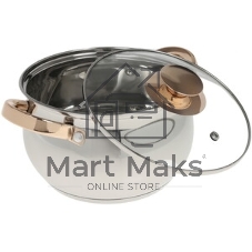 Набор посуды Kelli KL-4206 6 пред.(Кастрюля с жаропрочной стекл. крышкой 2.1 л. Кастрюля с жаропрочной стекл. крышкой 3 л. Кастрюля с жаропрочной стекл. крышкой 4 л. Высококачественная нерж. сталь 18/10. 5-ти слойное капсульное дно.)