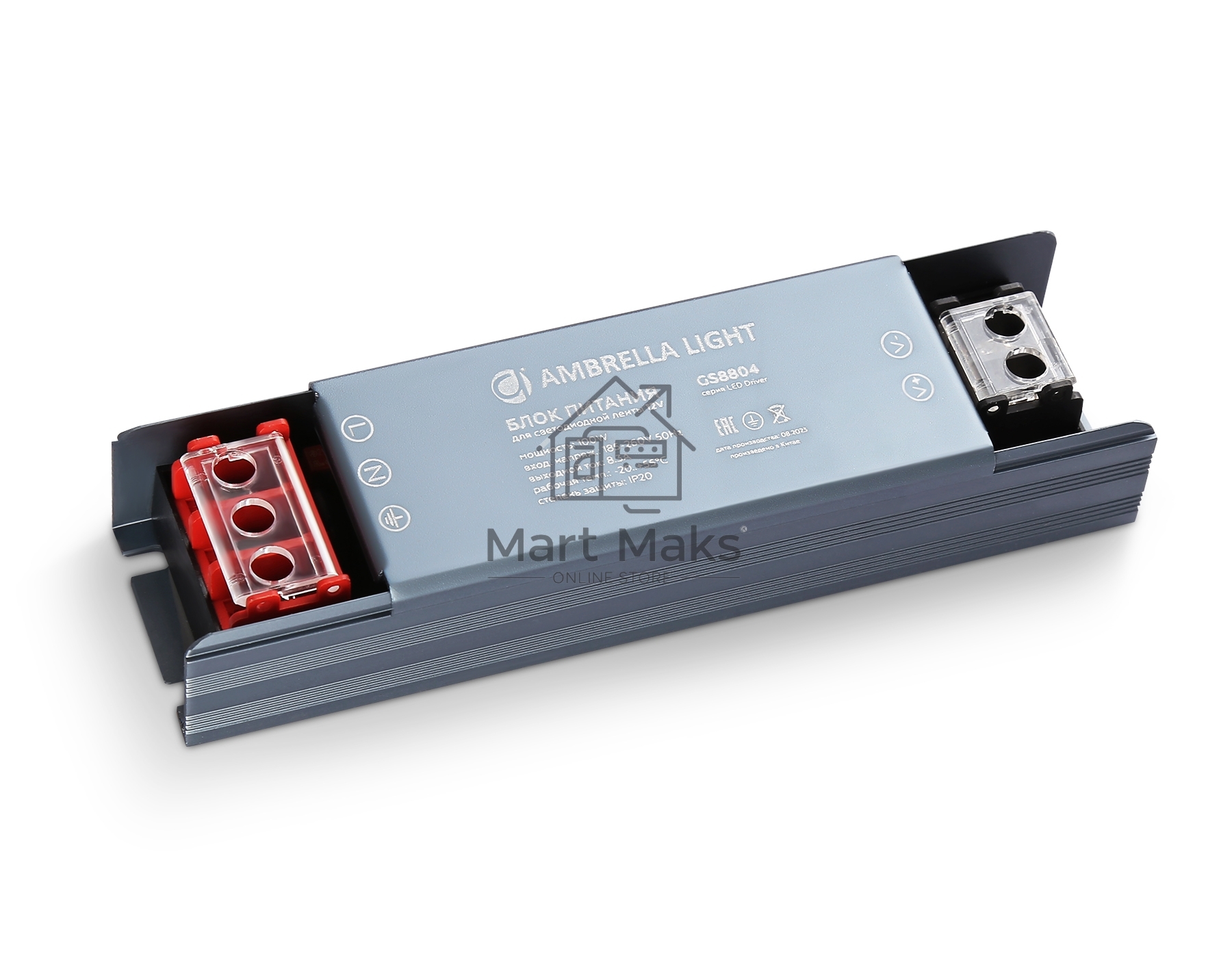 Блок питания 12V 100W 8.3A IP20 185-260V 130*35*22