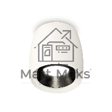 Светильник Ambrella Light XS1141002 SWH/PBK белый песок/черный полированный MR16 GU5.3 (C1141, N7031)