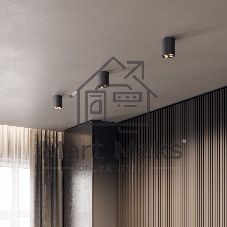 25111/LED 7W 3000K / Светильник потолочный светодиодный / черный