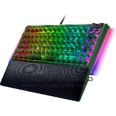 Клавиатура Razer BlackWidow V4 75% Orange Switch Phantom Green Edition проводная, USB Type-A, зелёный