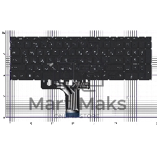 Клавиатура для ноутбука Hp 255 G10 черная