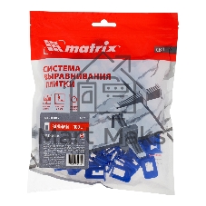 Зажим для системы выравнивания плитки СВП Ворота, 2 мм, 100 шт.// Matrix