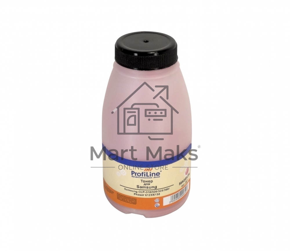 Тонер ProfiLine для принтеров Samsung CLP-310/320/325/360/Phaser 6125/6130 magenta 50гр Фасовка РФ