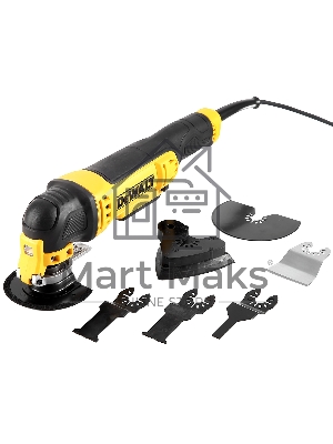 Многофункциональный инструмент DeWalt DWE315KT 300Вт желтый/черный