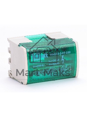 Кросс-модуль на DIN-рейку 2х7 групп 100А ШН-103 DEKraft 32015DEK Кросс-модуль на DIN-рейку 2х7 групп 100А ШН-103 DEKraft 32015DEK