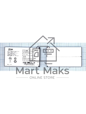 Аккумуляторная батарея Li3715T42P3h734158 для ZTE Score M ZTE X500 3.7 V 5.6Wh