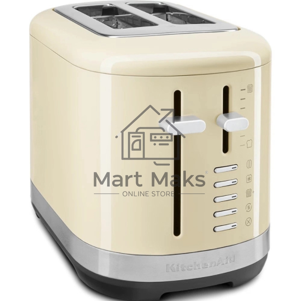 Тостер KitchenAid 5KMT2109EAC, кремовый, на 2 тоста