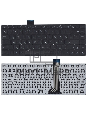 Клавиатура для ноутбука Asus E402 черная
