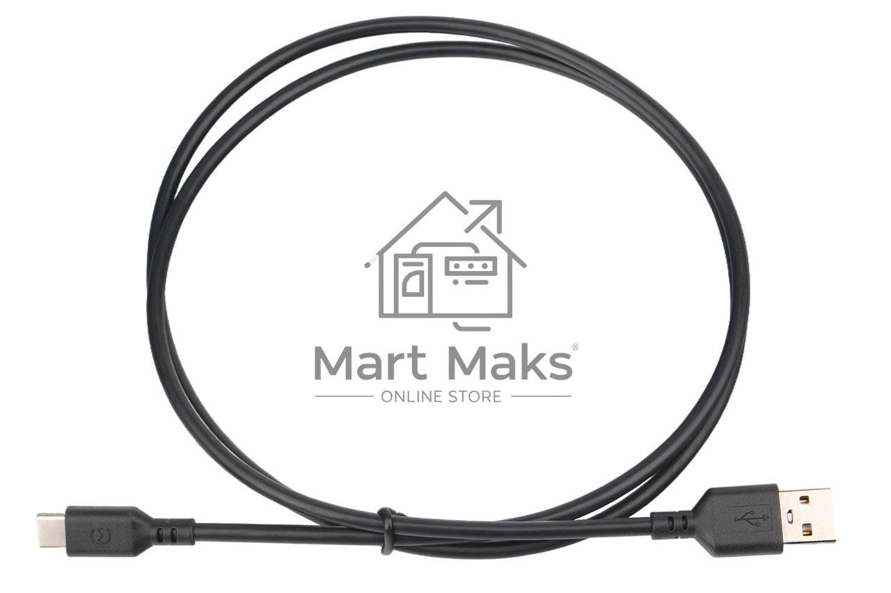 Кабель USB2.0 Cablexpert (RU) AM/Type-C CCP-USB2-AMCM-1M-RU-B, 3A, 36Вт, QC3.0, медь, двойной экран, 1м, черный, пакет