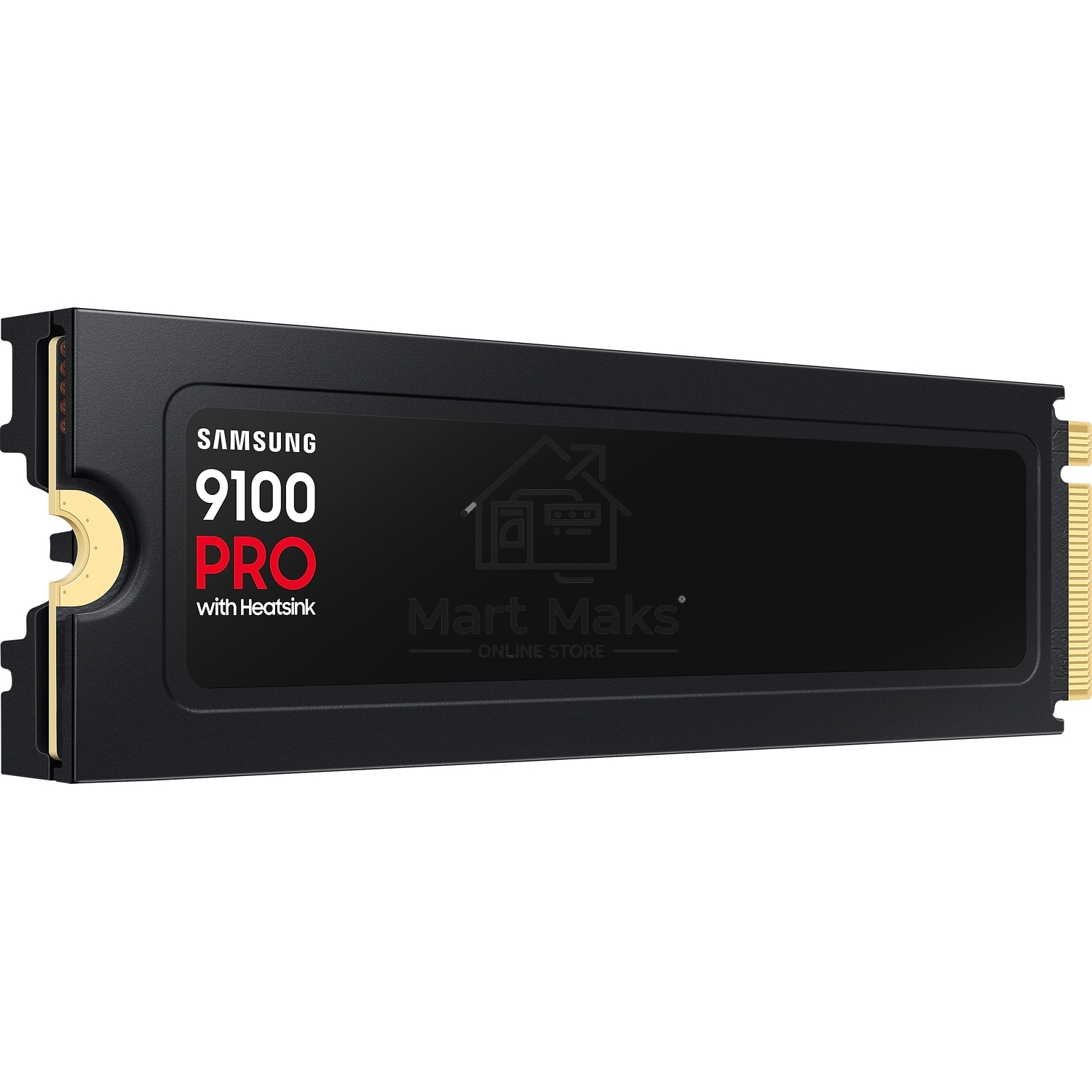 Твердотельный диск 2TB Samsung 9100 PRO, M.2, PCI-E 5.0 x4, TLC 3D NAND R/W - 14700 (14800) / 13400 (13300) MB/s с радиатором
