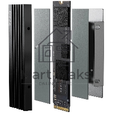 Радиатор ID-COOLING для SSD M.2 2280 ID- ZERO-M05 черный алюминий