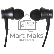 Проводные наушники Xiaomi Mi In-Ear Headphones Basic черный, внутриканальные, Jack 3.5 мм
