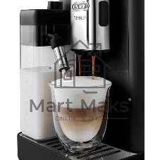 Кофемашина автоматическая DeLonghi EXAM440.55.B черный, исп. кофе - зерновой/молотый, 1.4 л, 1450 Вт, 19 бар