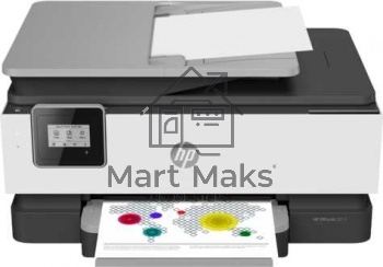 МФУ струйный HP Officejet Pro 8013 (1KR70B), A4, цветной, печ. до 18 стр/мин. (ч/б) до 10 стр/мин. (цвет), скан. до 8 стр/мин. (ч/б) 3.5 стр/мин. (цвет), 1200 x 1200 dpi, Wi-Fi, Air Print
