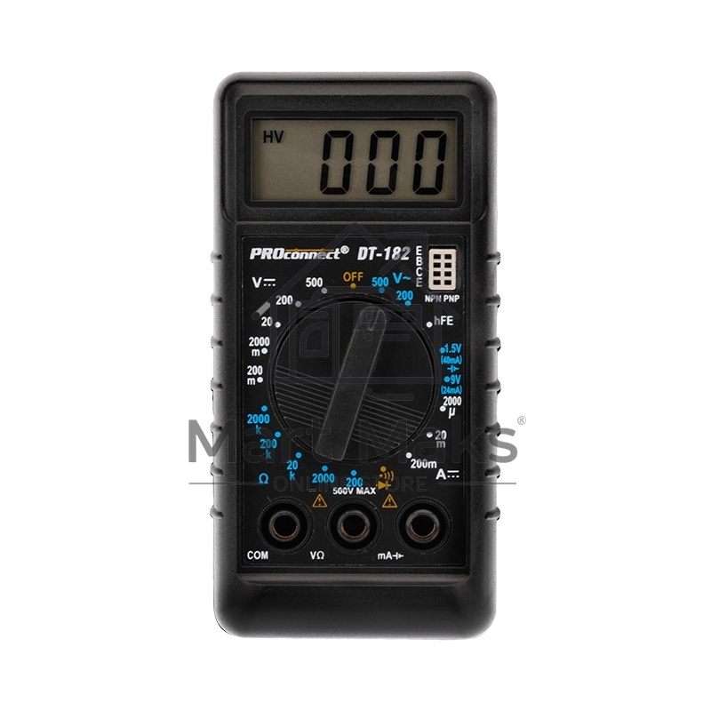 Портативный мультиметр М-182 (DT-182) PROconnect