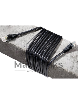 Патч-корд литой AOpen ANP511 0.5M BK UTP cat.5е 0,5м черный