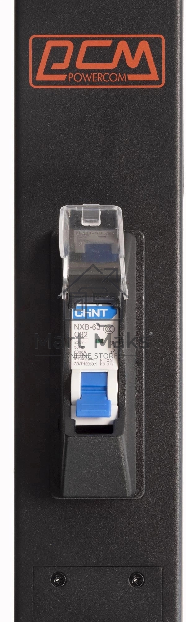 Блок распределения питания Powercom PDU-32AVMS24-14C3-10C9-1P