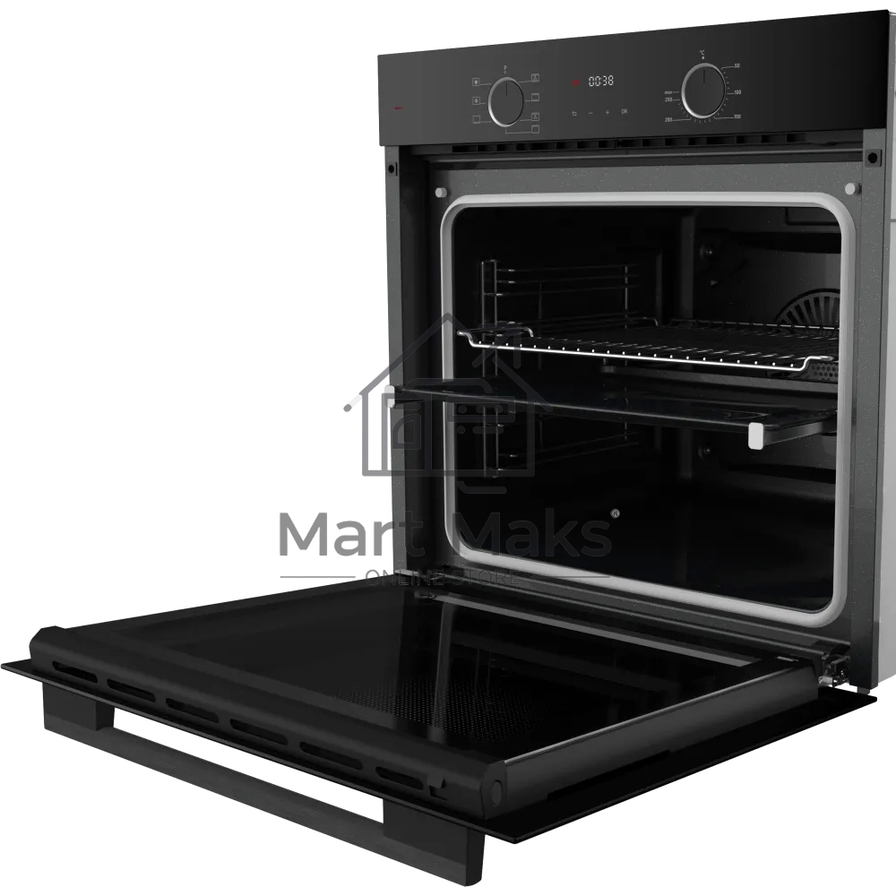 Встраиваемый духовой шкаф Kuppersberg HF 608 B 60 см, 80 л, High-Tech, 6 режимов, паровая очистка, черный
