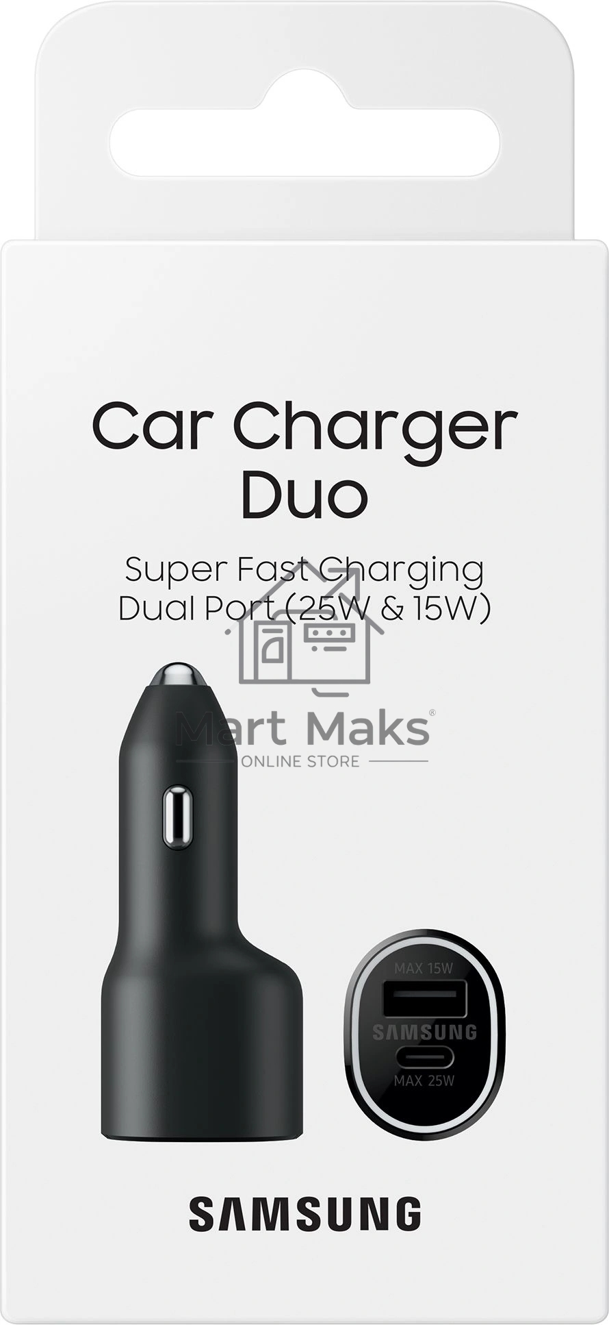 Зарядное устройство для авто Samsung EP-L4020NBEGEU W/O CABLE