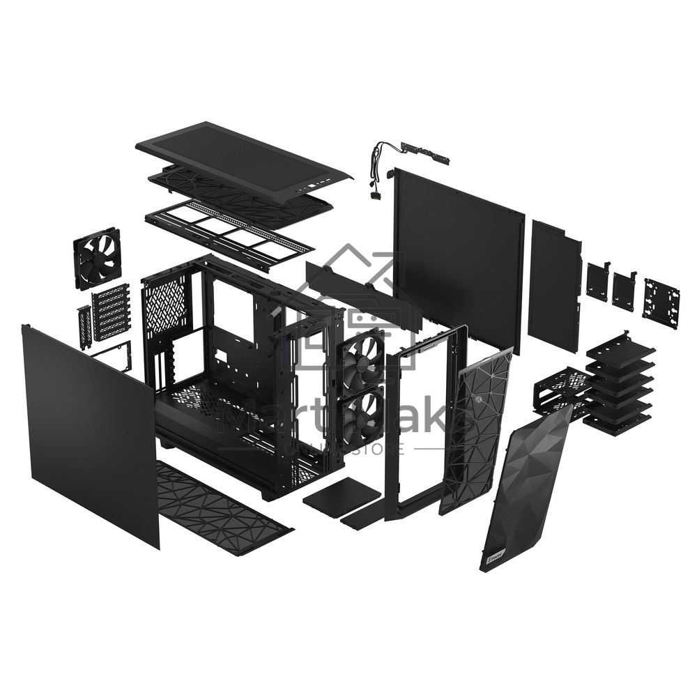Корпус Fractal Design MESHIFY 2 BLACK / FD-C-MES2A-01