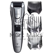 Машинка для стрижки Panasonic ER-GB80-S520 серебристый (насадок в компл:3шт)