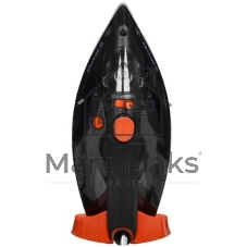Утюг BRAYER BR4007 черный/оранжевый, 3100 Вт, 35 г/мин, 160 г/мин, 265 мл
