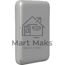 Мобильный аккумулятор Magssory PBN013t 10000mAh QC/PD 15W 3A USB-C беспров.зар. титановый