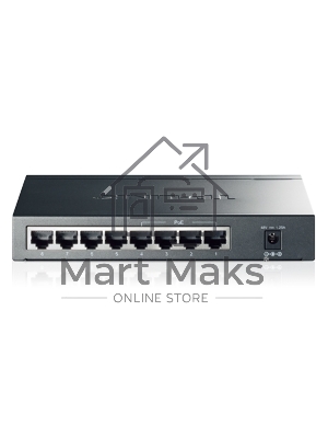 Коммутатор TP-Link SMB TL-SG1008P Коммутатор 8-port Gigabit Switch с 4 портами РоЕ