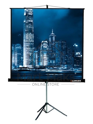 Экран на треноге Lumien 153x203см Master View LMV-100107 4:3 напольный рулонный