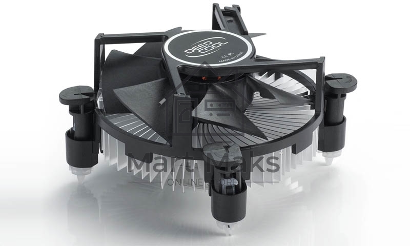 Кулер для процессора DEEPCOOL CK-11509 черный, 92 мм, алюминий, 2200 об/мин, 26.8 дБ, 3 pin, 65 Вт, 56 мм