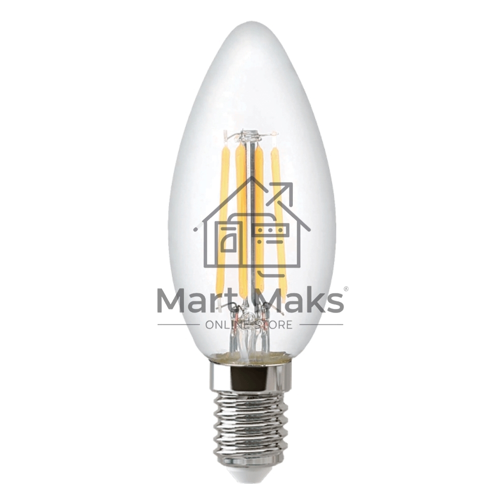 Лампа светодиодная Hiper THOMSON LED FILAMENT CANDLE 11W 1045Lm E14 2700K TH-B2071