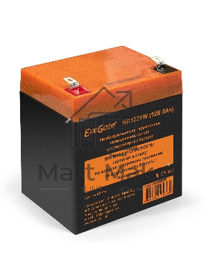 Батарея ExeGate HR1221W (12V 5Ah, клеммы F2)