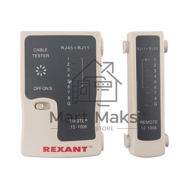 Тестер кабеля RJ-45+RJ-11 468 Rexant