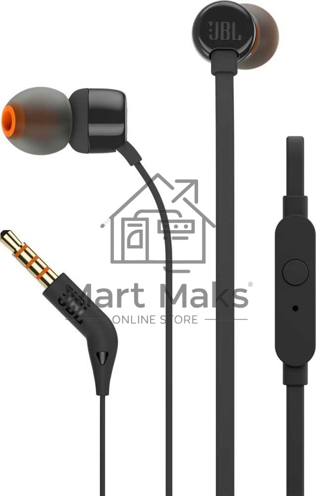 Наушники проводные JBL T110 черный