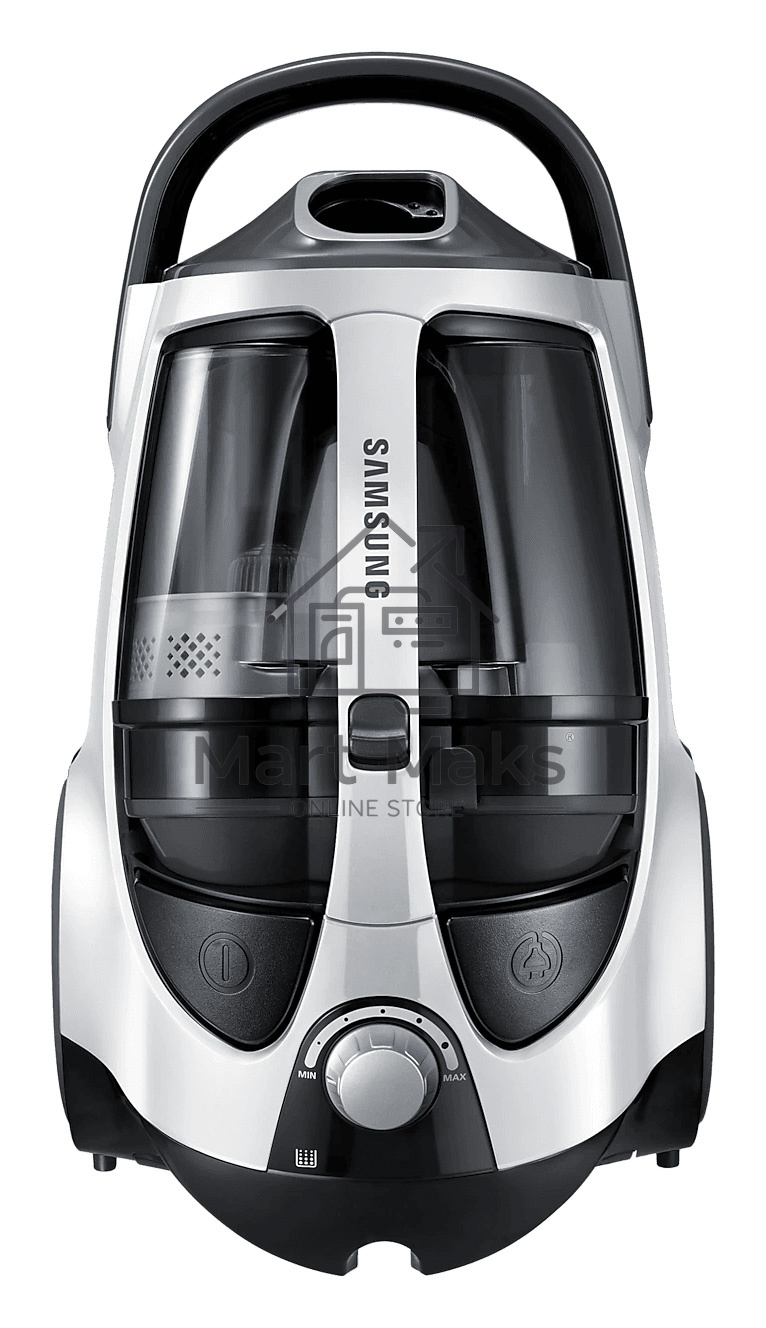 Пылесос Samsung VCC8835V37 белый/черный, 430/2200 Вт, уборка сухая, пылесборник контейнер 2 л
